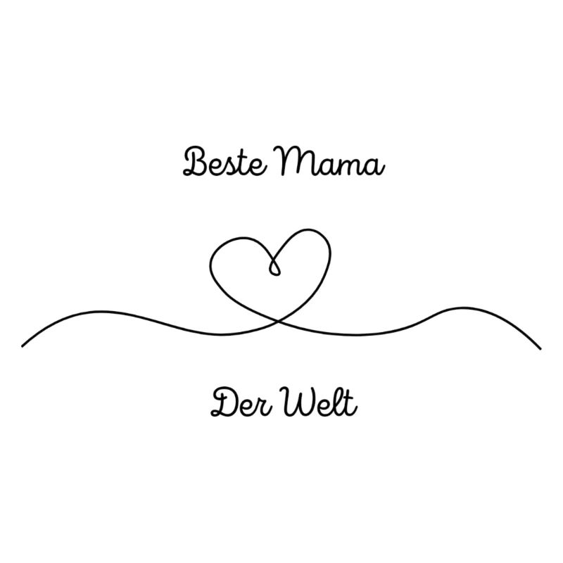 Beste Mama der Welt Muttertag