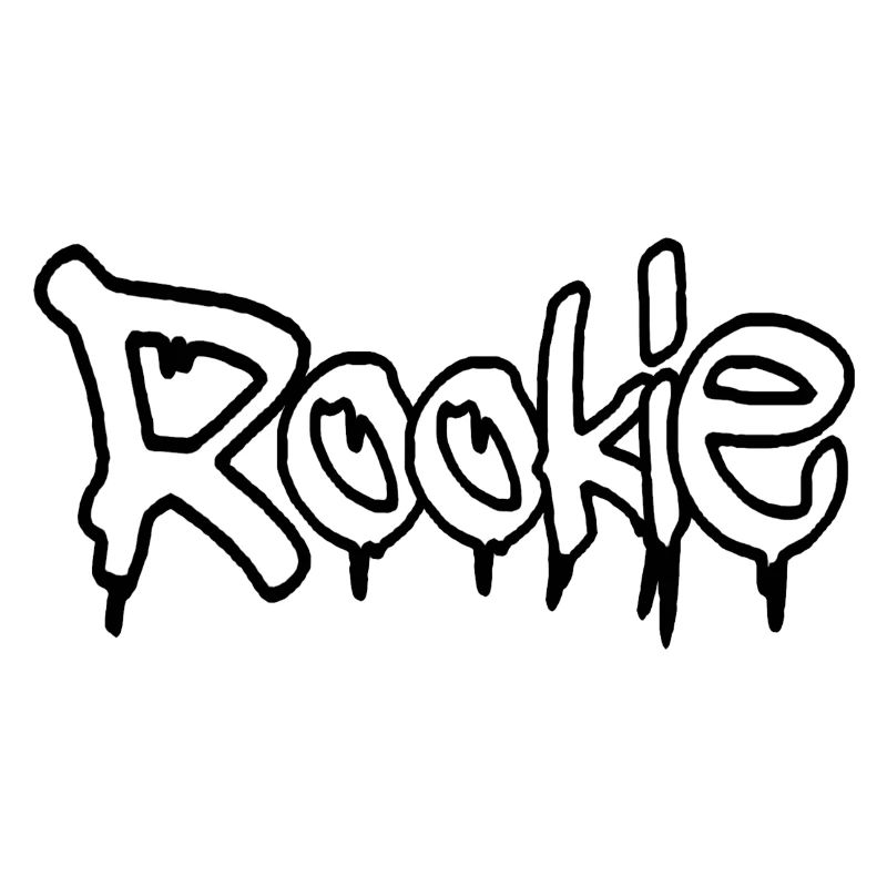 Conception de texte de recrue de style graffiti