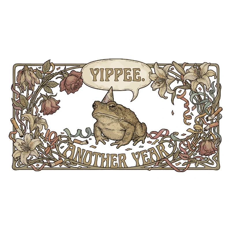 Yippee Another Year Toad