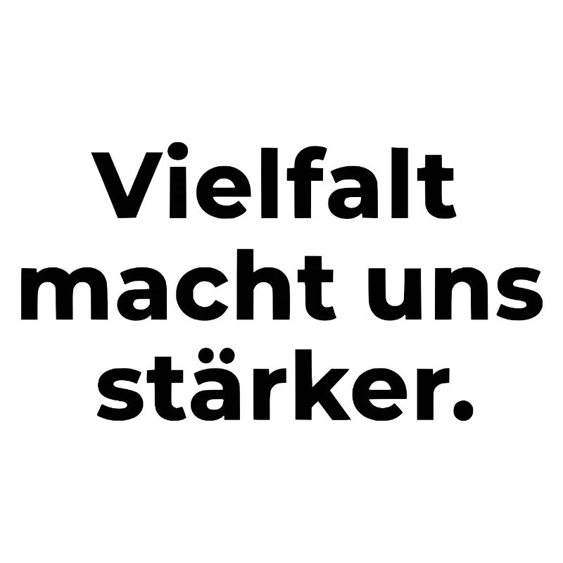 La diversité nous rend plus forts – Cohesion Statemen