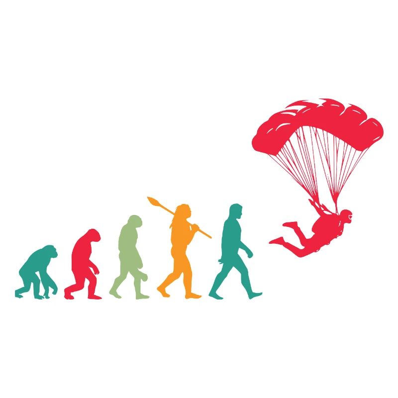 Parachute Evolution Parachutist