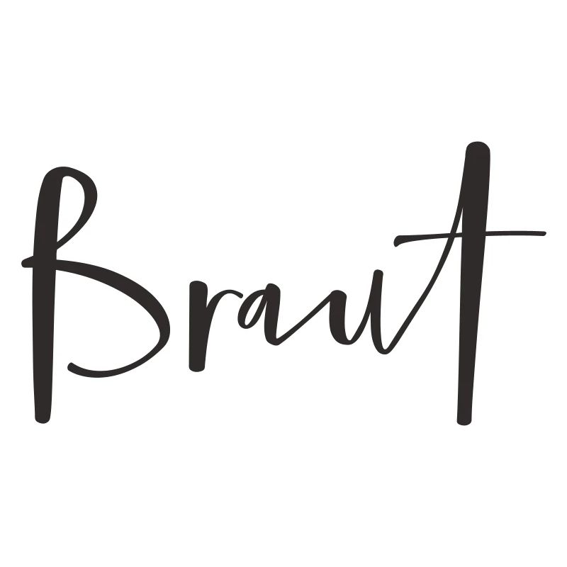 Bride – Stylish Wedding Text Design
