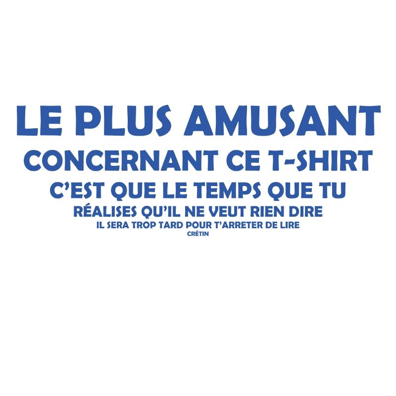 Le plus amusant...