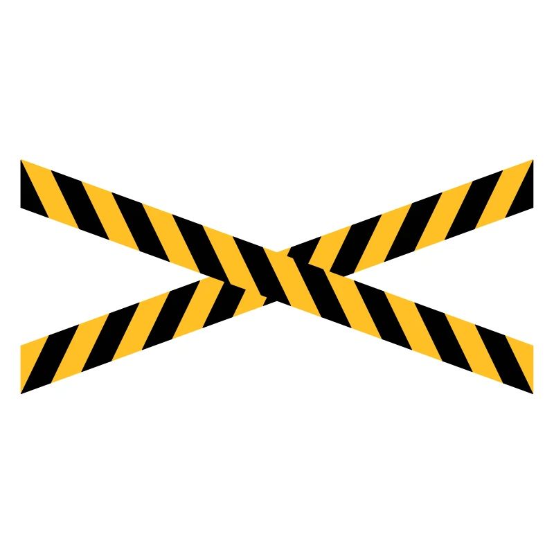 Line design caution tape