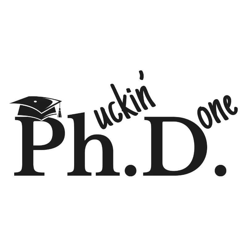 Phd Student Geschenk Graduate Master Degree