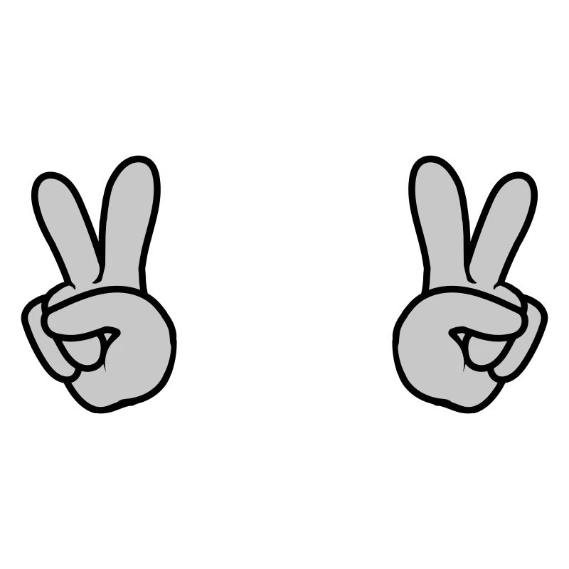 2 Peace Hände