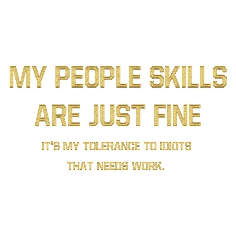 Conception typographique audacieuse d’affirmation de soi