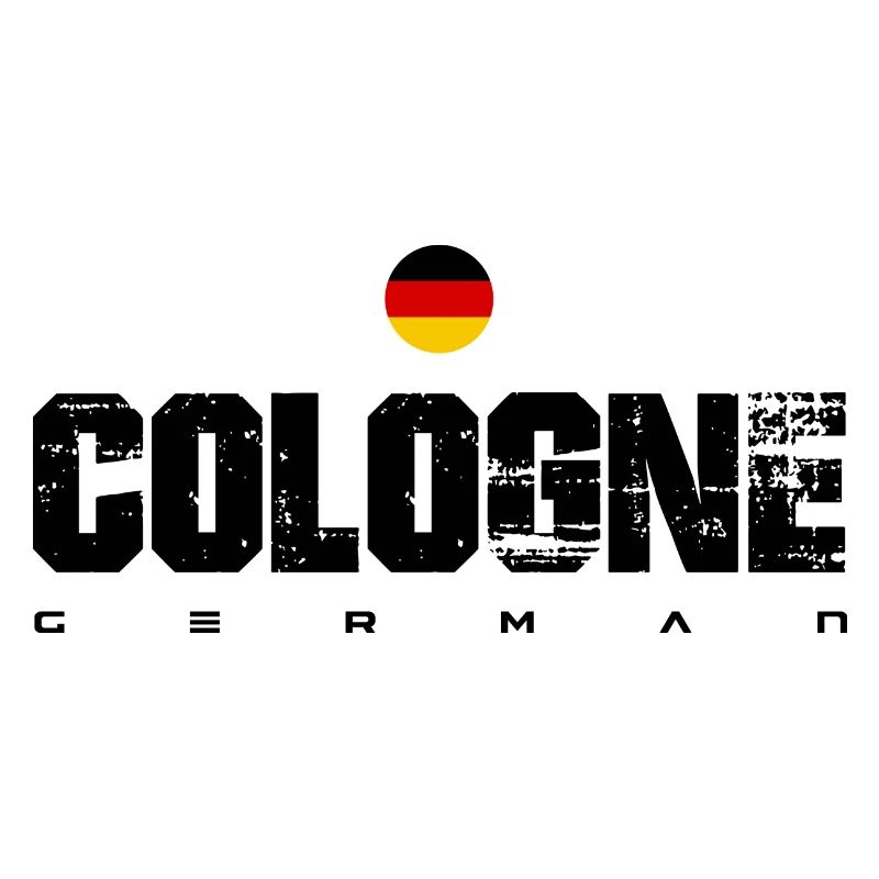 German Flag Crest Circle