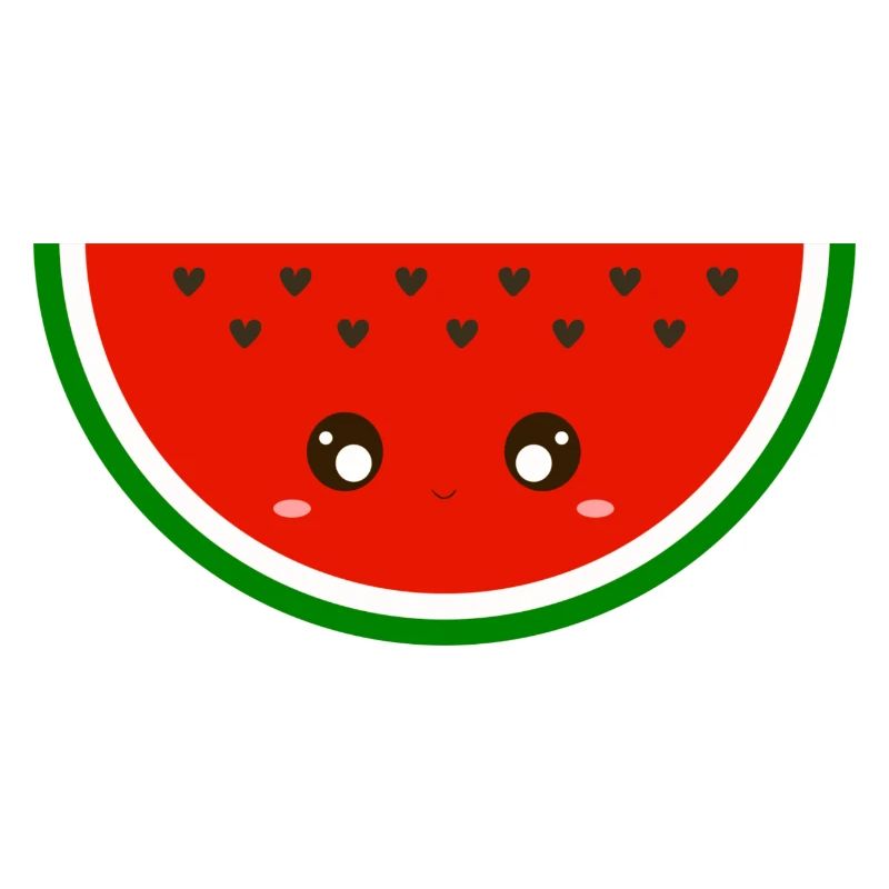 pastèque kawaii
