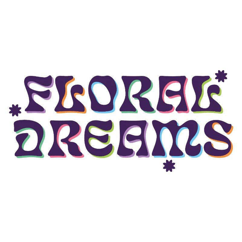 Rêves floraux de type psychédélique