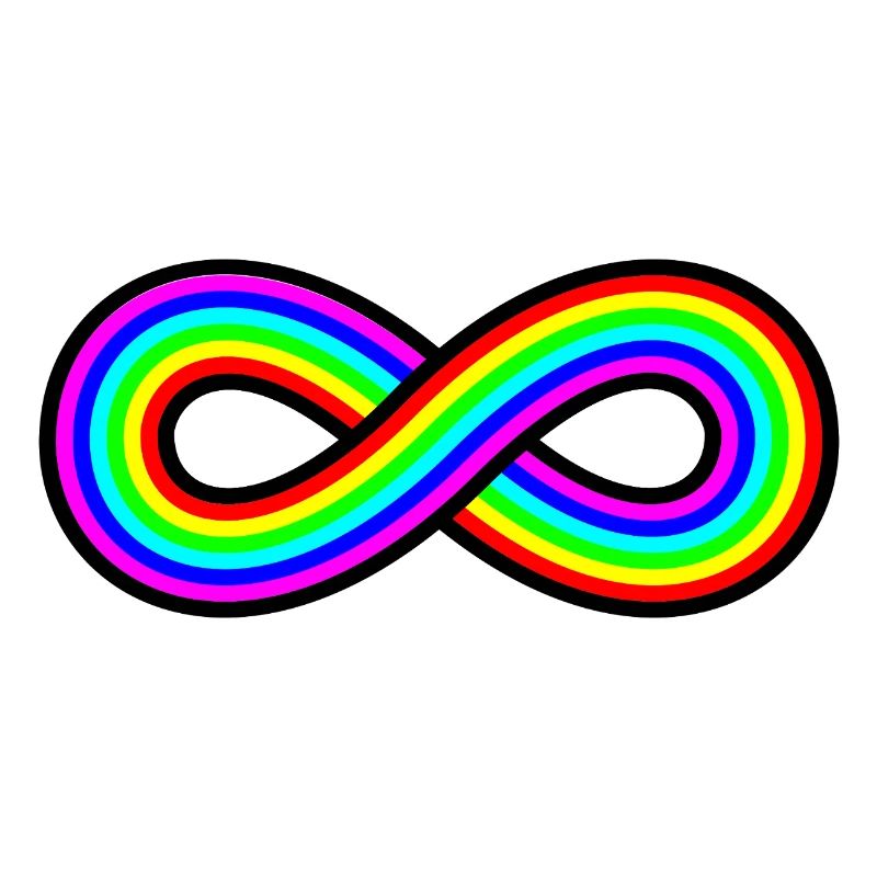 Autism Rainbow Infinity