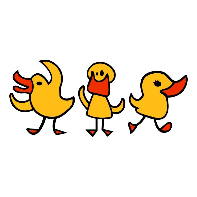 3 ducks