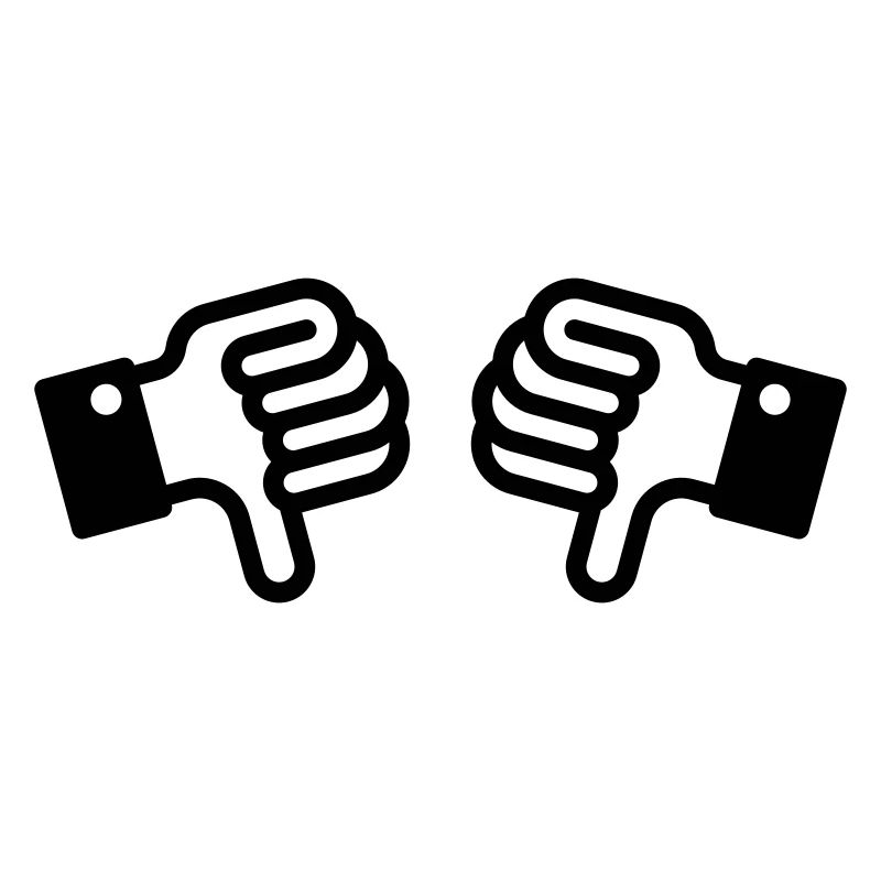 Thumbs down / pouces vers le bas (2)