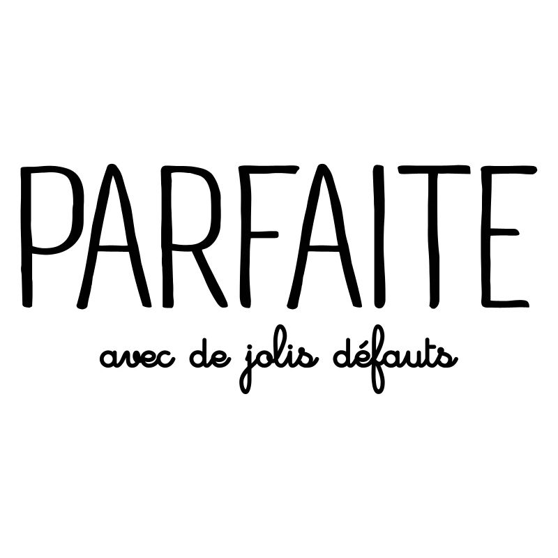 Parfaite avec de jolis défauts