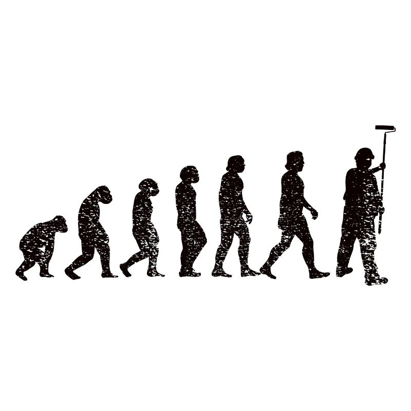 Maler und Lackierer Evolution Pinsel Streichen