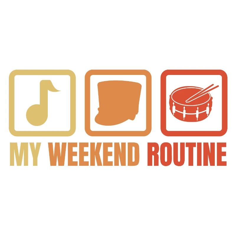 Funny Drummer Weekend