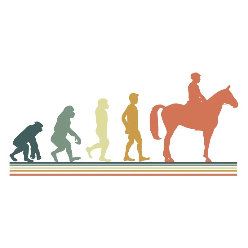 Evolution cheval