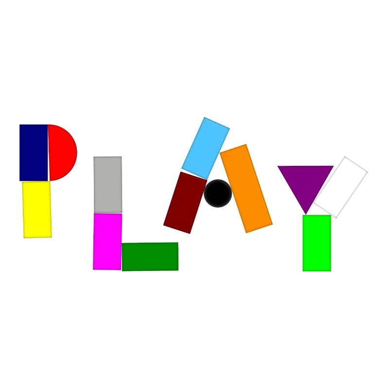 Playing with bricks and blocks