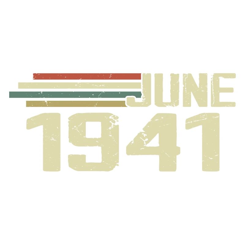 Juni 1941 Jahrestag Juni 1941 Juni 1941 Geburtstag