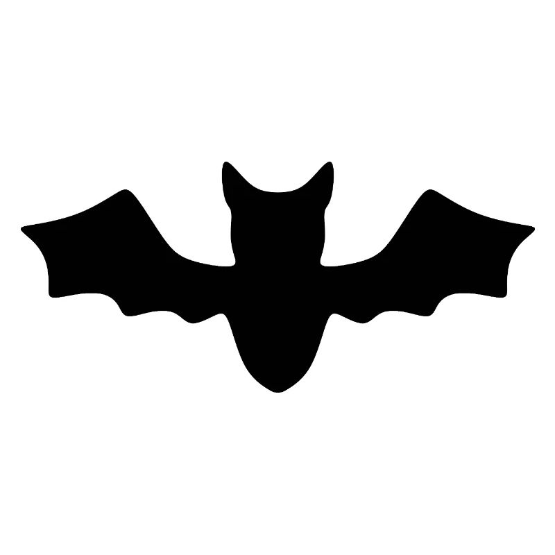 Celestial Bat Lunar Pattern on Cotton T-Shirt