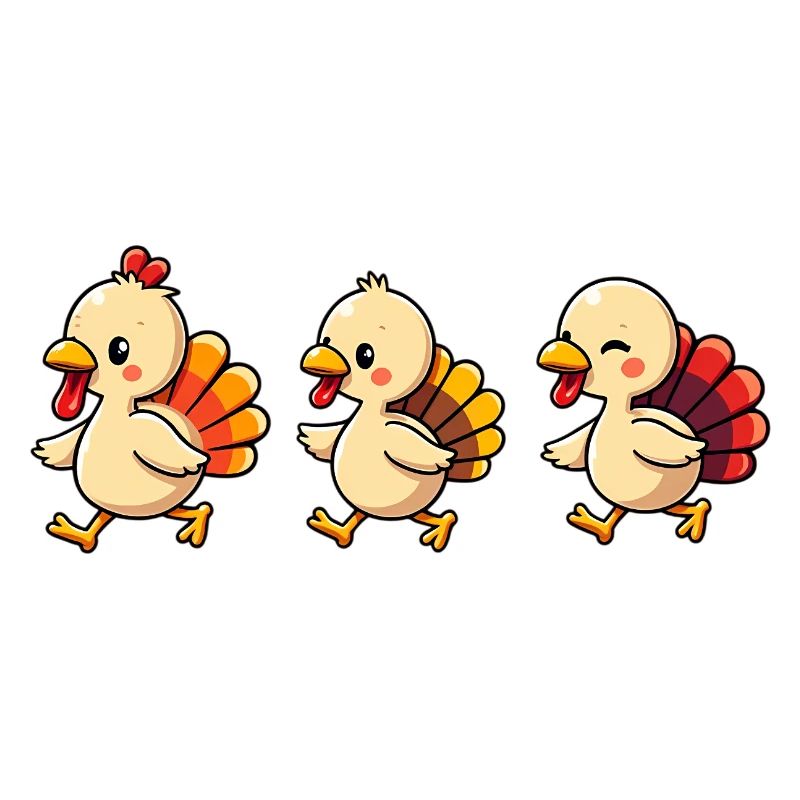 Bébé dinde de Thanksgiving