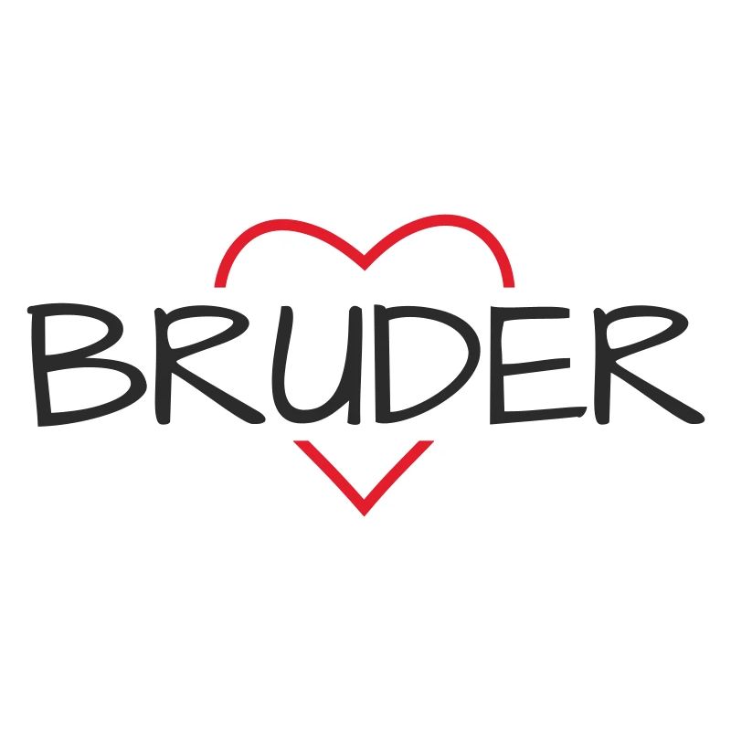 Bruder Herz Geschenk Geburtstag 