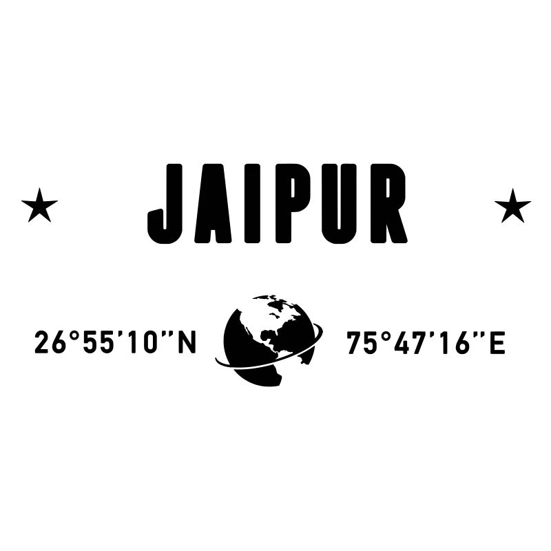 Jaipur, Inde Coordonnées Planète Terre