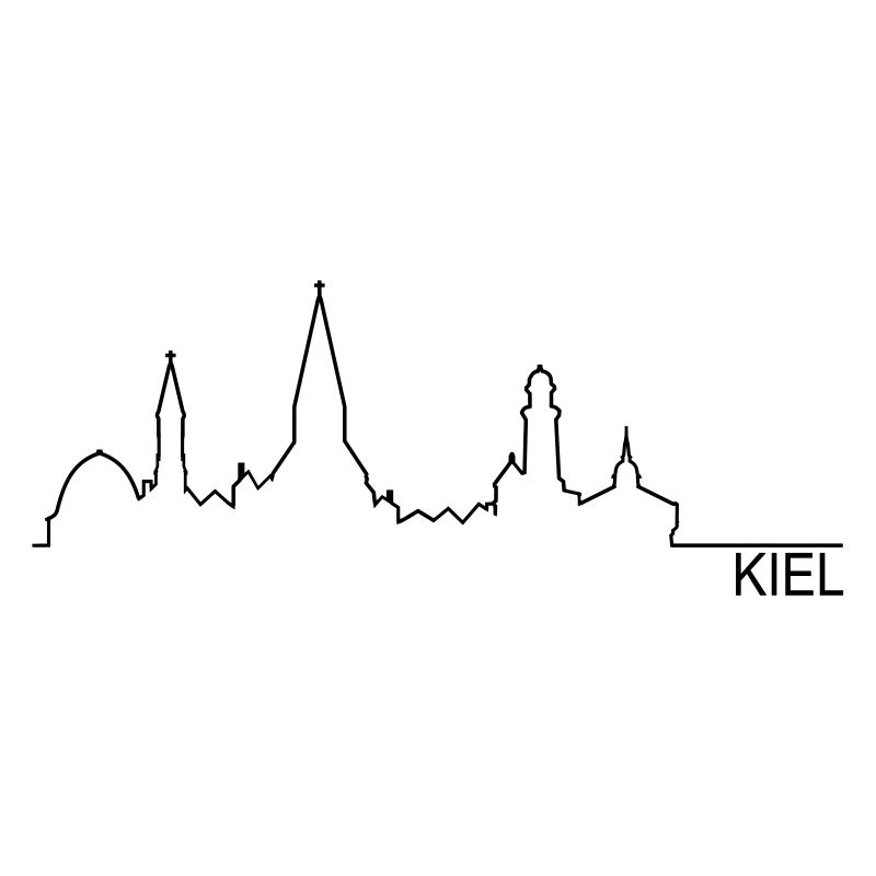 Skyline Kiel Silhouette Name