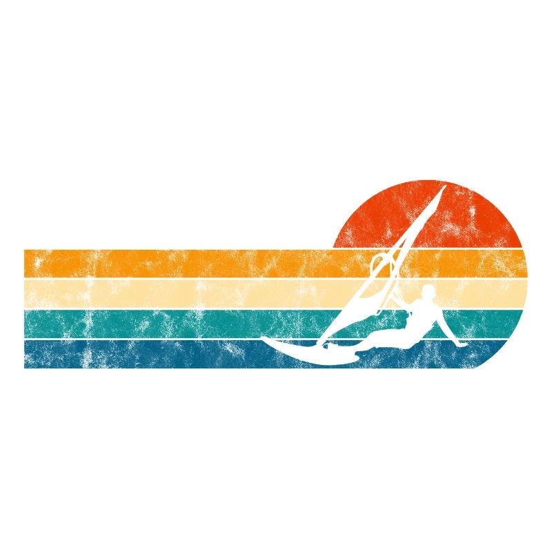 Windsurffer Surf sur Windsurf Retro