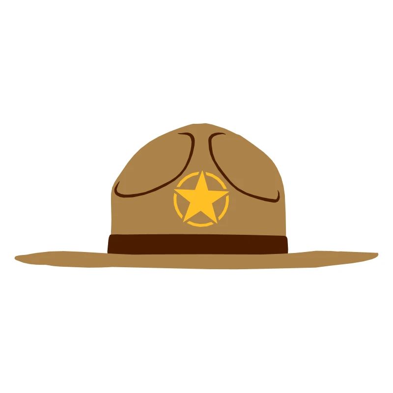 Conception du chapeau de shérif