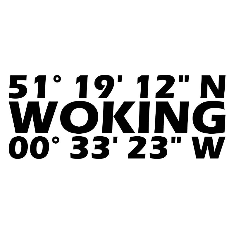Woking coordinates