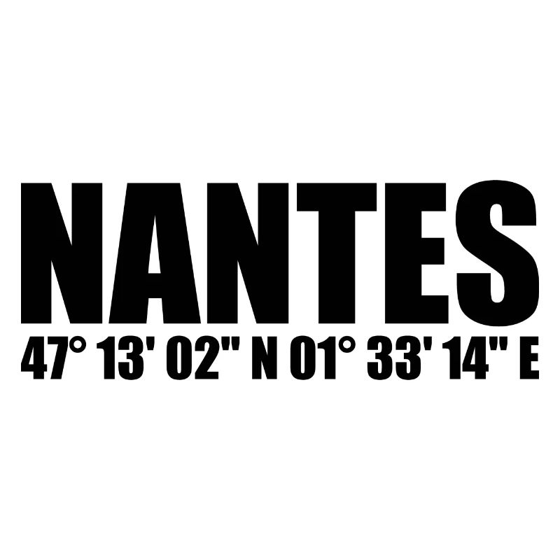 Nantes Coordinates