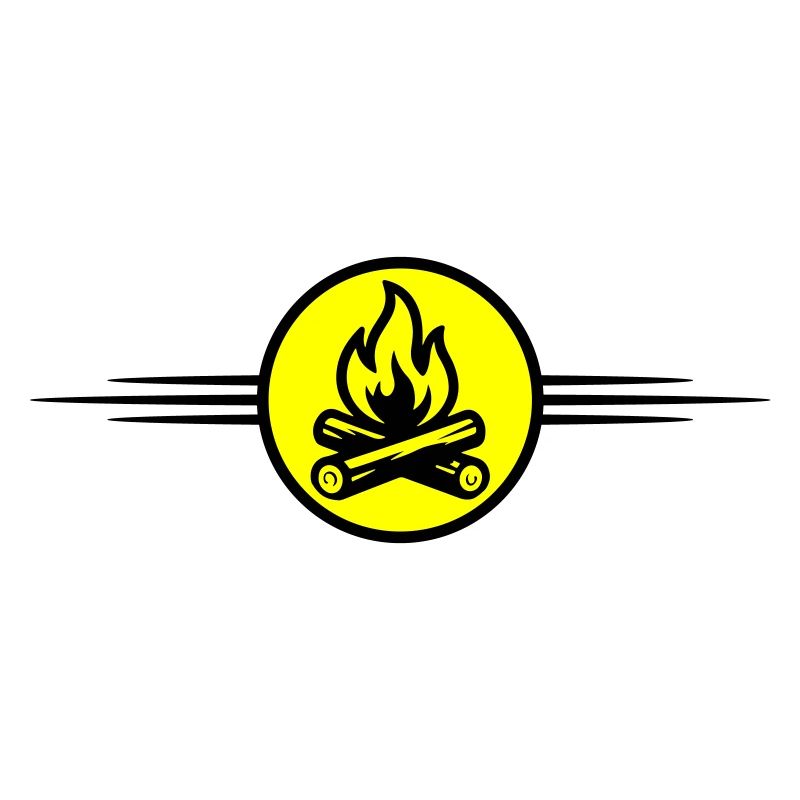 Feu Feu Icône Feu