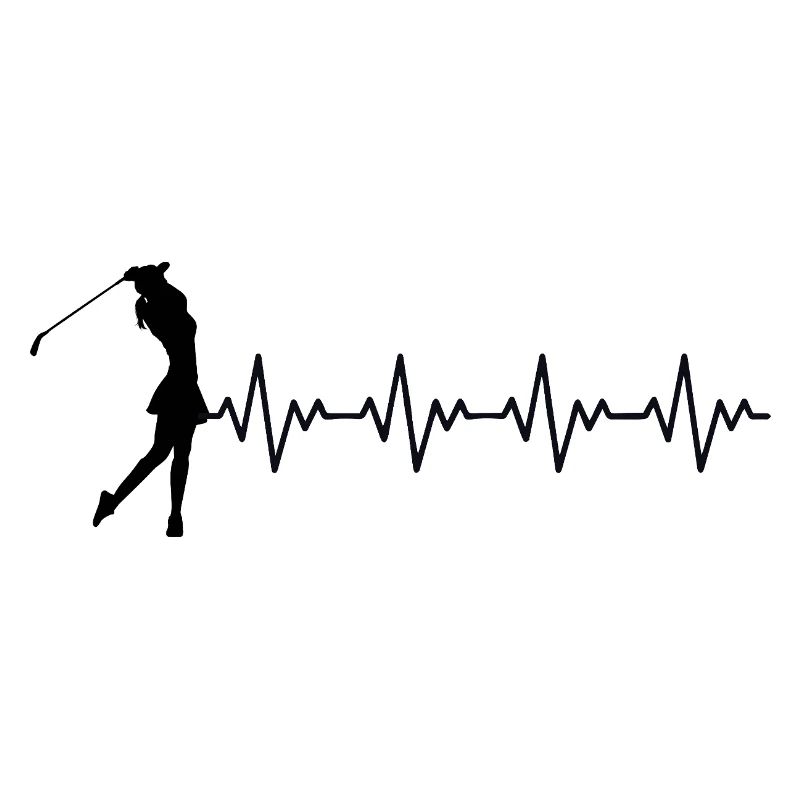 Golfeuse Golfeuse Coup de golf ECG Battement de cœur