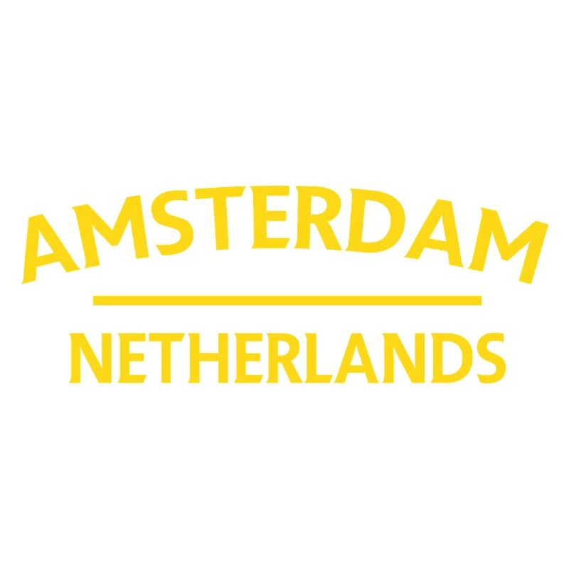 Amsterdam – Netherlands Textdesign