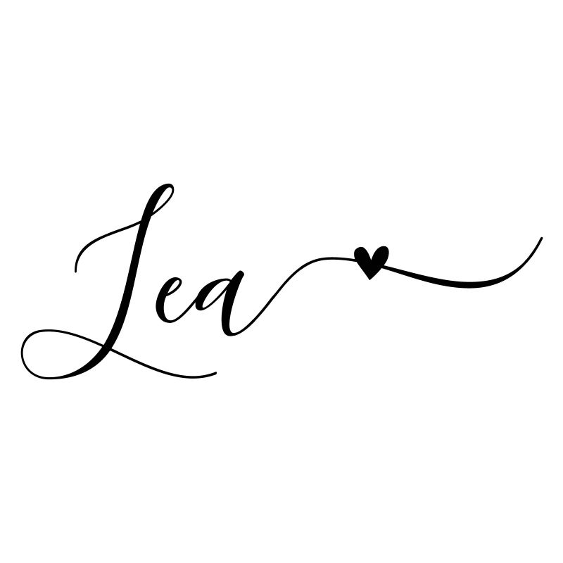 Lea Name First Name Decorative