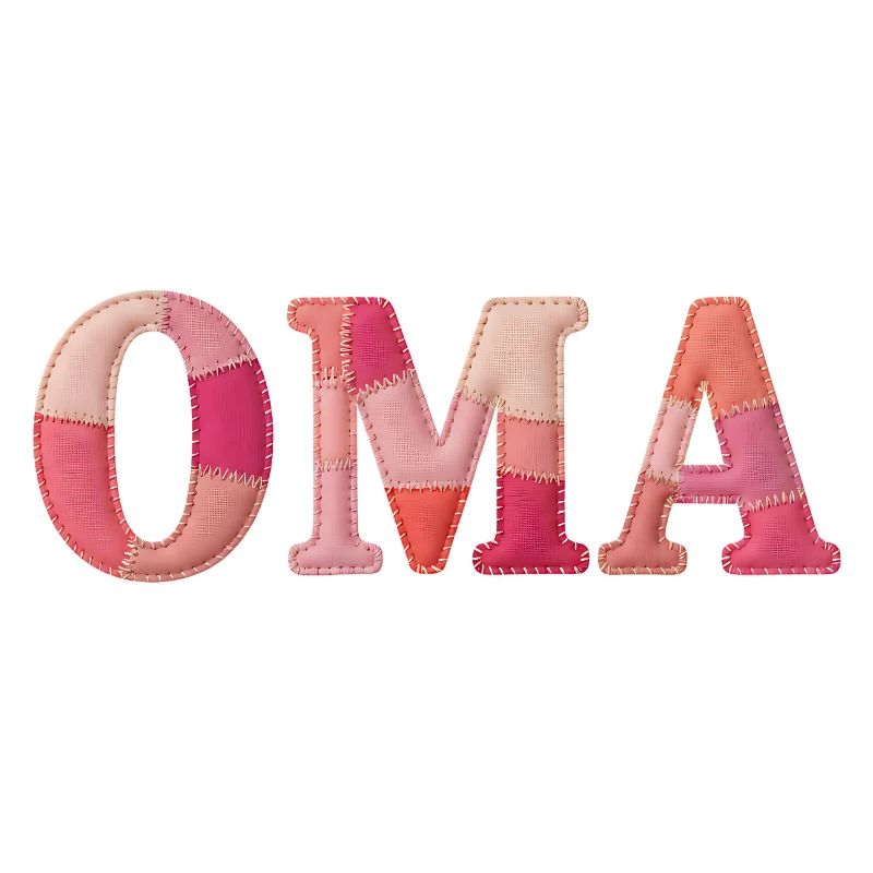 OMA Cozy Patchwork Statement Geschenk
