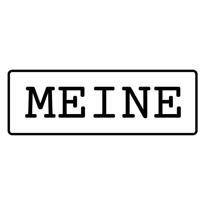 Meine Eigentum Besitz Geschenk