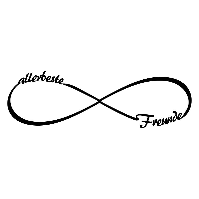 allerbeste Freunde BFF ABF Infinity Loop