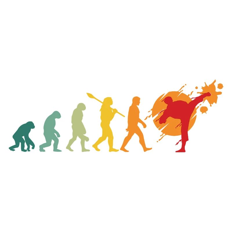 Evolutionen MMA Entwicklung Mensch Affe Karate