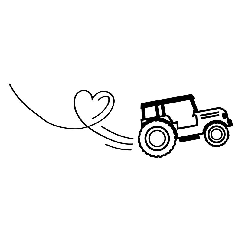 tractor heart