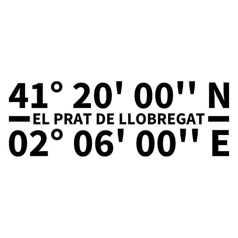 El Prat de Llobregat Coordinates