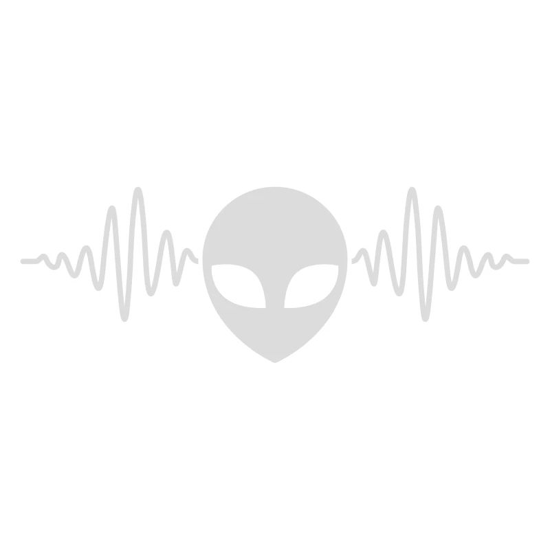 Frequenz Puls Alien Kopf