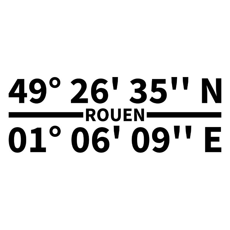 Rouen coordinates