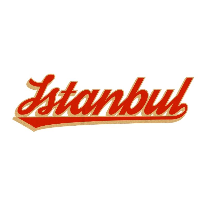 Istanbul Retro Script Logo