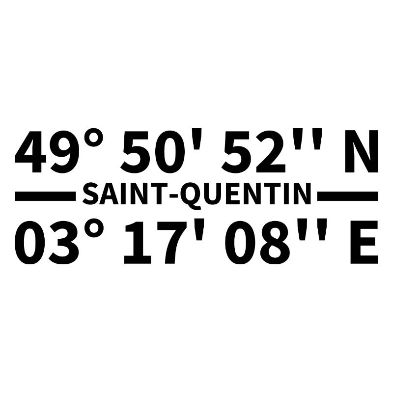 Saint-Quentin coordinates