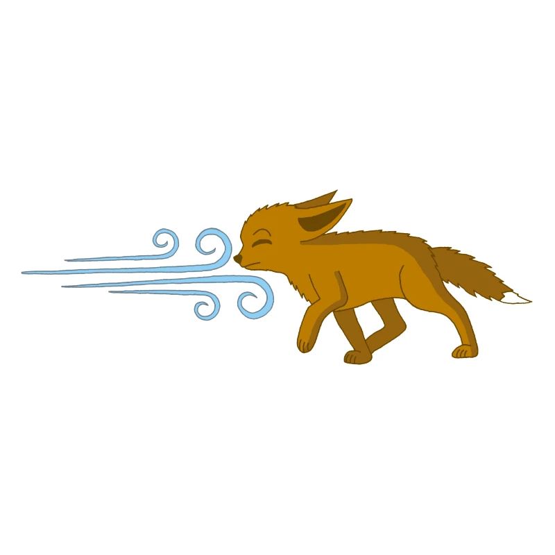 Le renard et le vent