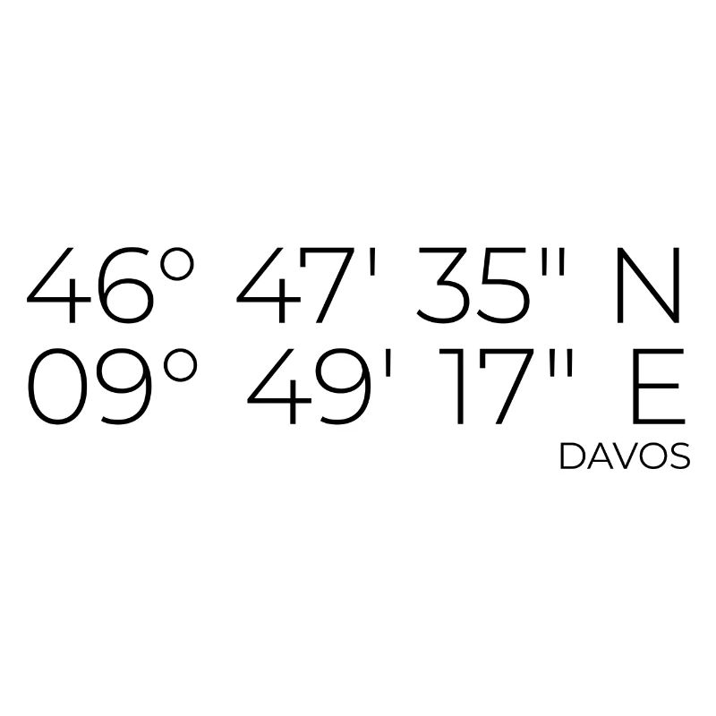 Coordinates Davos Graubünden