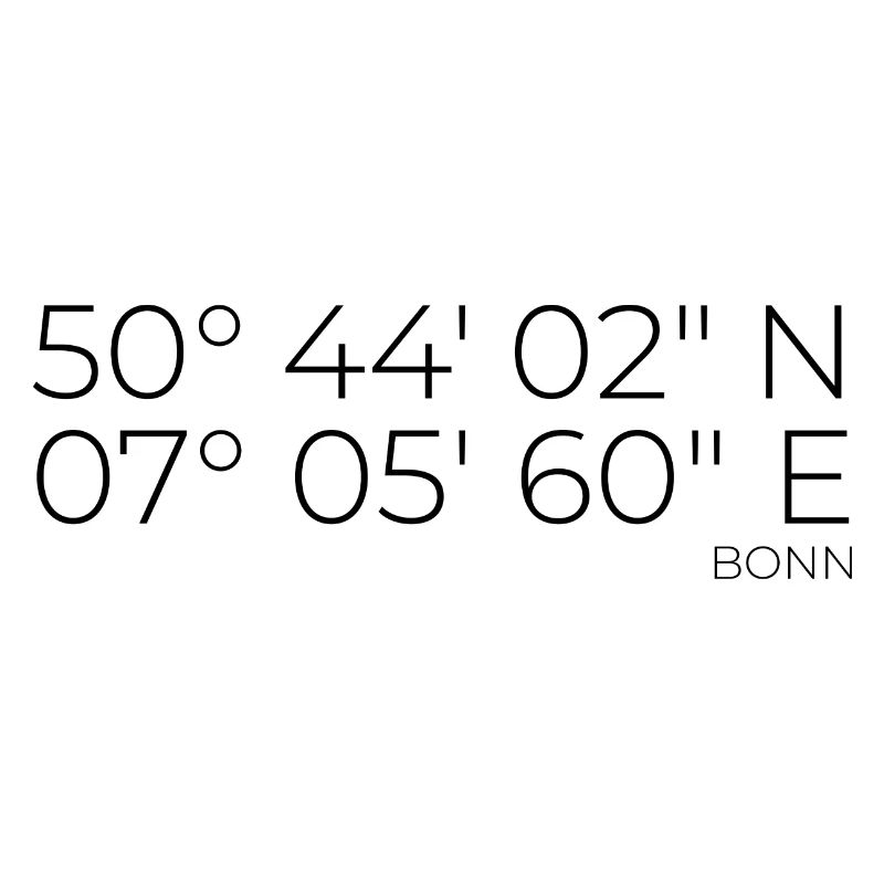 Coordinates Bonn