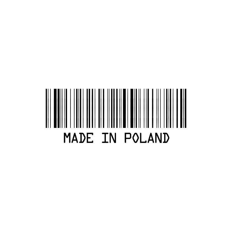 Made in Poland - Polska - Poland - Barcode - Dash
